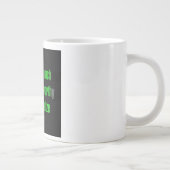 励ましの名言 #302 ジャンボコーヒーマグカップ (右)