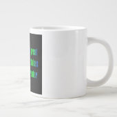 励ましの名言 #339 ジャンボコーヒーマグカップ (右)