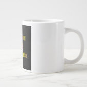 励ましの名言 #346 ジャンボコーヒーマグカップ (右)