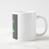 励ましの名言 #347 ジャンボコーヒーマグカップ (右)