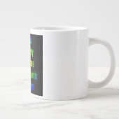 励ましの名言 #37 ジャンボコーヒーマグカップ (右)