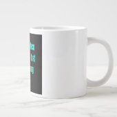 励ましの名言 #42 ジャンボコーヒーマグカップ (右)