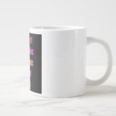 励ましの名言 #44 ジャンボコーヒーマグカップ (右)