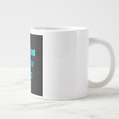 励ましの名言 #46 ジャンボコーヒーマグカップ (右)