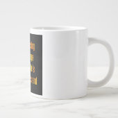 励ましの名言 #53 ジャンボコーヒーマグカップ (右)