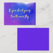 励ましの引用文ノートカード ノートカード (正面/裏面)