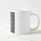 励ましの引用文 #252 ジャンボコーヒーマグカップ (右)