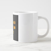 励ましの引用文 #283 ジャンボコーヒーマグカップ (右)
