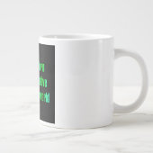 励ましの引用文 #351 ジャンボコーヒーマグカップ (右)