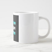 励ましの引用 #148 ジャンボコーヒーマグカップ (右)