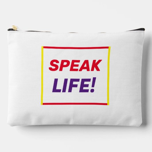 励ましの袋 アクセサリーポーチ (正面)