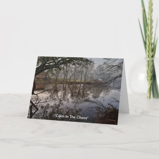 励ましの言葉を必要としている人へのカード サンキューカード (正面)