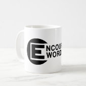 励ましの言葉 コーヒーマグカップ (正面左)