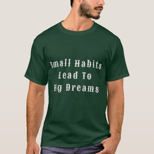 励ましの言葉 メンズ Tシャツ (正面)