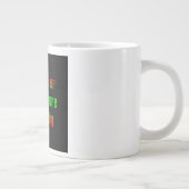 励ましの言葉 #164 ジャンボコーヒーマグカップ (右)