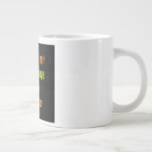 励ましの言葉 # 170 ジャンボコーヒーマグカップ (右)