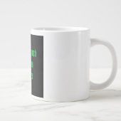励ましの言葉 #268 ジャンボコーヒーマグカップ (右)