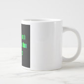 励ましの言葉 #285 ジャンボコーヒーマグカップ (右)