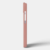 励ましの黒人女性、自然毛、赤面ピンク Case-Mate iPhoneケース (裏面 / 左)
