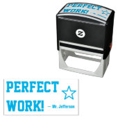 励ましの「完璧な仕事!」 マーキングゴム印 セルフインキングスタンプ (インサイチュ)