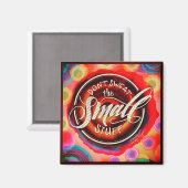 励ましは汗をかかないインスピレーションカラフル マグネット (正面/裏面)