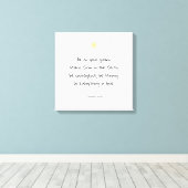 励ましやる気を起こさせるた信仰の聖句引用文 キャンバスプリント (インサイチュ (ウッドフロア))