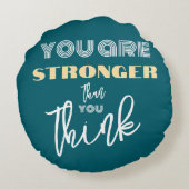 励まし感動的た ラウンドクッション (裏面)