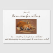 励まし感動的聖なる書物、 経典引用文かわいいキツネ (正面)