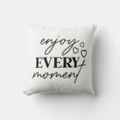 励まし楽しむたいメッセージ クッション (正面)