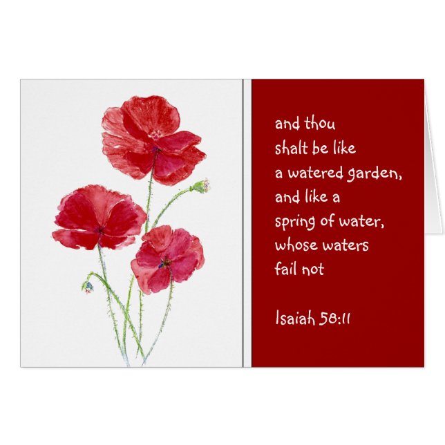 励まし約束聖なる書物、 経典イザヤポピーガーデン (正面横)