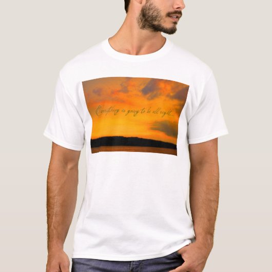 励まし、安心する美しい方法 Tシャツ (正面)
