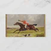 励ます猟犬1839年(パネルの油) 名刺 (裏面)