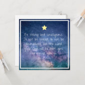 励まやる気を起こさせるし聖なる書物、 経典聖書引用文 カード (正面/裏面インサイチュ)