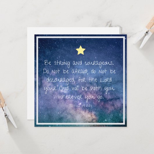 励まやる気を起こさせるし聖なる書物、 経典聖書引用文 カード (正面/裏面インサイチュ)