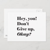 励感動的まし引用文はがき ポストカード (正面/裏面)