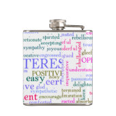 励感動的まし言葉 フラスク (裏面)