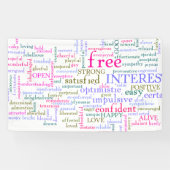 励感動的まし言葉 横断幕 (横)