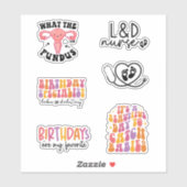 労おもしろい働搬送L&Dナースパック シール (シート)