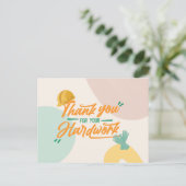 労カラフル働日の評価 シーズンポストカード (スタンド正面)