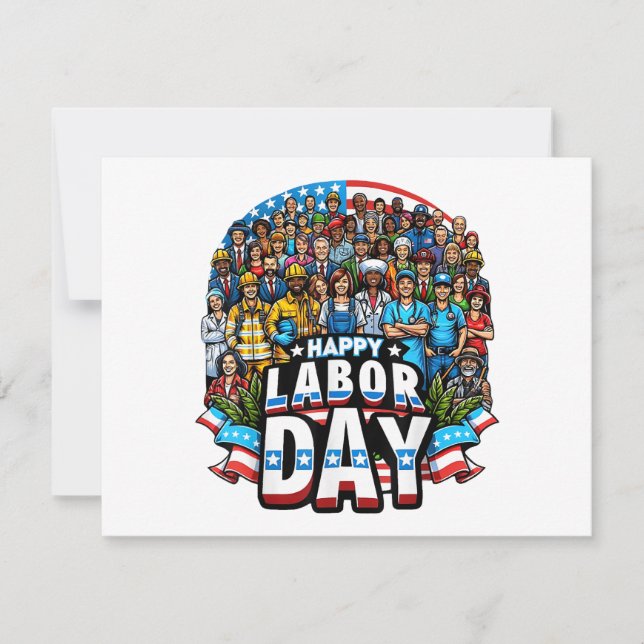 労働おもしろい日幸せアメリカ労働日 (正面)