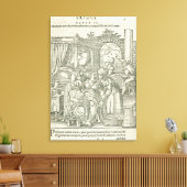 労働の中の女、第2章イラストレーション、第2章から キャンバスプリント (インサイチュ (リビング))