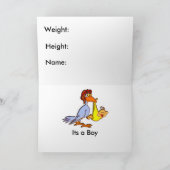 労働の日と少年 カード (内部)