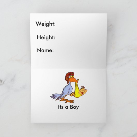 労働の日と少年 カード (内部)