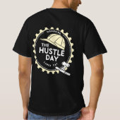 労働の日に喧騒を称えること Tシャツ (裏面)