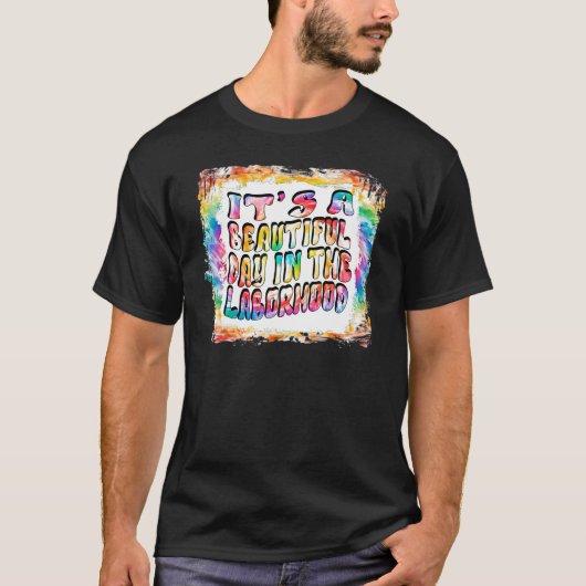 労働の日は美しい Tシャツ (正面)