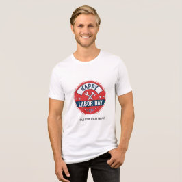 労働の日、おめでとうございます トライブレンドTシャツ
