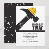 労働の日 5月1日 招待状 (正面/裏面)