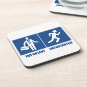 労働は重ランニング要、労働は重大事 コースター (左側)