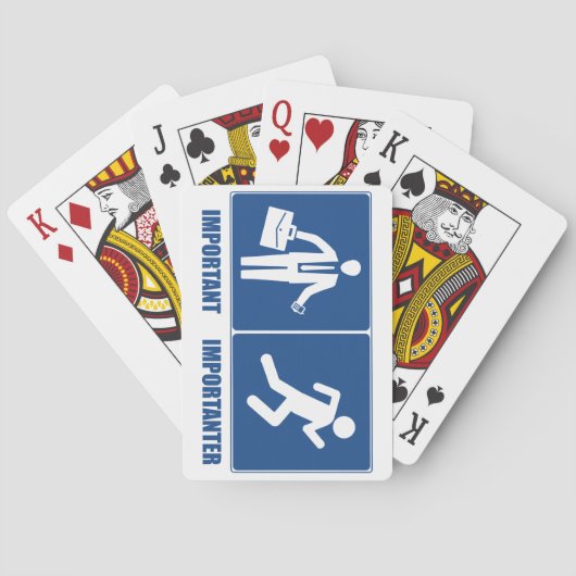 労働は重ランニング要、労働は重大事 トランプ (裏面)