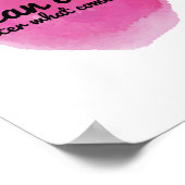 労働やる気を起こさせる懸命の確認 ポスター (角)